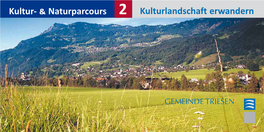 Kulturlandschaft Erwandern Kultur- & Naturparcours 2