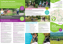 Cycling in Derbyshire Guide