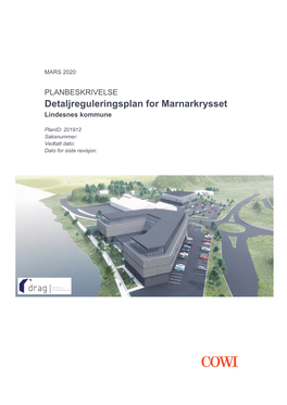 Detaljreguleringsplan for Marnarkrysset Lindesnes Kommune