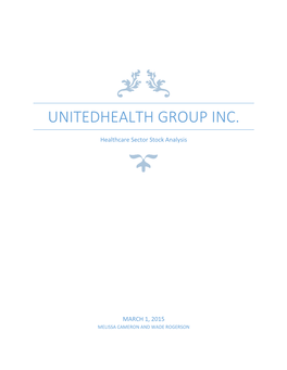 Unitedhealth Group Inc