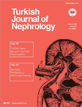 TWEAK Gene Mutation and Iga Nephropathy Mortality Predictors In