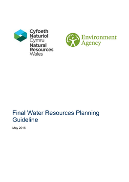 Water Resources Planning Guideline