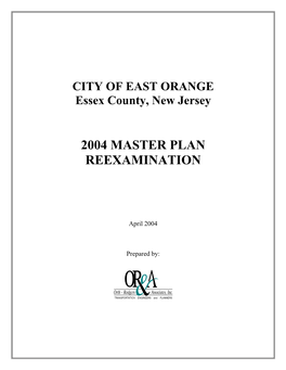 2004 Master Plan Reexamination