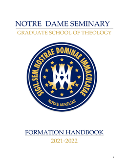 Formation Handbook 2021-2022