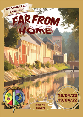 Gaymers Far from Home Brochure