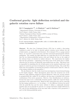 Conformal Gravity: Light Deflection Revisited and the Galactic Rotation Curve Failure