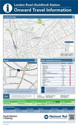 Taxis Local Area Map Buses