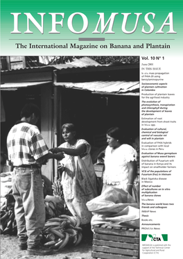 The International Magazine on Banana and Plantain