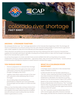 Colorado River Shortage