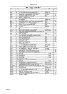 Revised & Renumbered List 17.11.2015V2.Xlsx