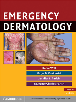 Emergency Dermatology