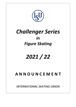 ISU Challenger Series in Figure Skating 2021/22
