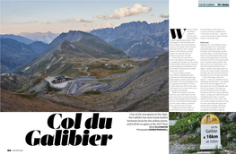 One of the True Giants of the Alps, the Galibier Has Seen Many Battles