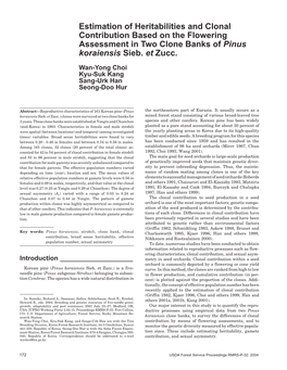 Breeding and Genetic Resources of Five-Needle Pines