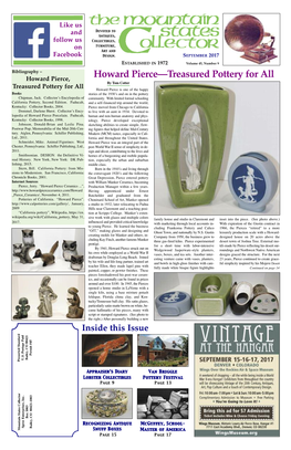 Howard Pierce—Treasured Pottery For