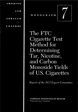 Biomarkers of Cigarette Smoking