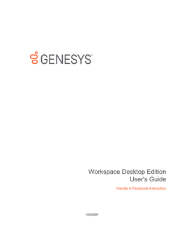 Workspace Desktop Edition User's Guide