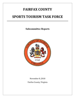 Fairfax County Sports Tourism Task Force