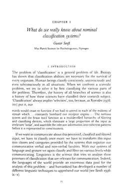 What Do We Really Know About Nominal Classification Systems? Gunter Senft Max Planck Insl;Rule for Psycholinguistics, 