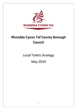 View the Local Toilets Strategy for Rhondda Cynon