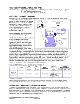 Open PDF File, 3.53 MB, for Buzzards Bay 2000 Water Quality