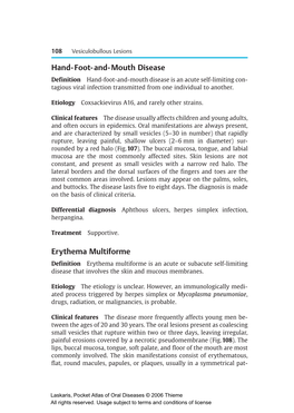 Hand-Foot-And-Mouth Disease Erythema Multiforme