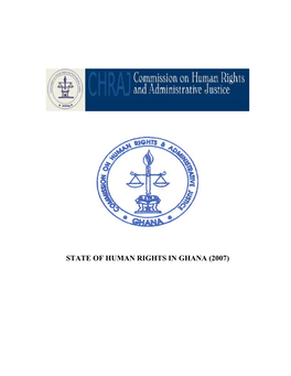 State of Human Rights in Ghana (2007)