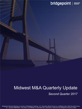 Midwest M&A Quarterly Update