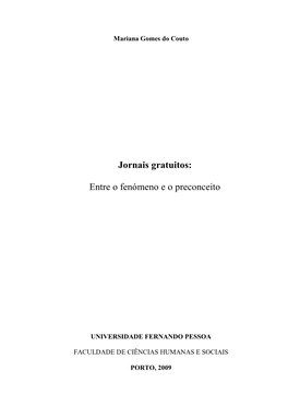 Jornais Gratuitos