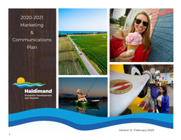 2020 Tourism Marketing Plan