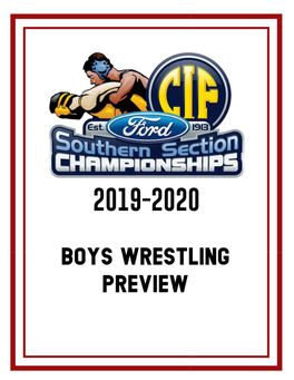 Wrestling Season Preview