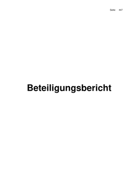 Beteiligungsbericht Seite: 448