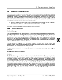 5. Environmental Analysis