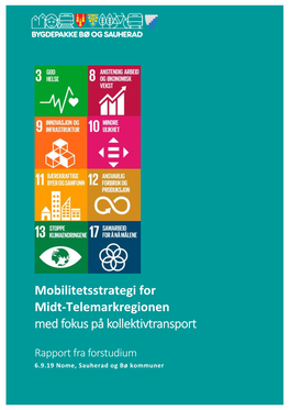 Mobilitetsstrategi for Midt-Telemarkregionen Med Fokus På Kollektivtransport