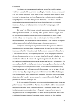 Respiratory Adaptations of Secondarily Aquatic Organisms