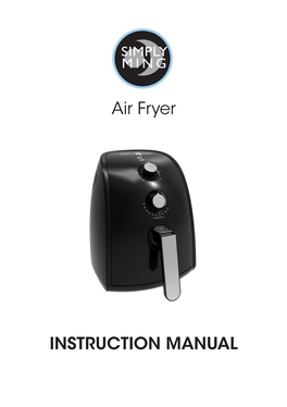 Air Fryer INSTRUCTION MANUAL