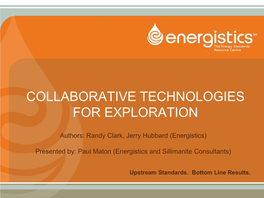 Collaborative Technologies for Exploration