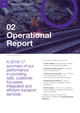 02 Operational Report