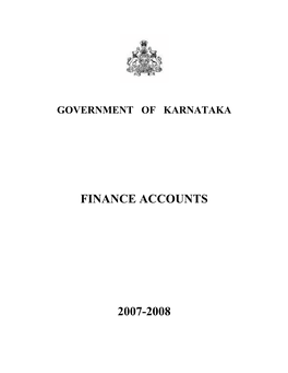 Finance Accounts 200708