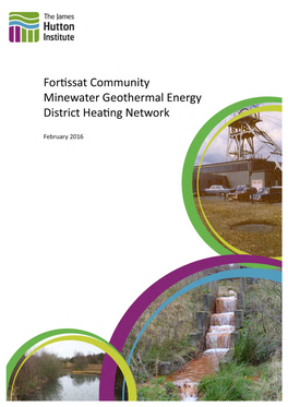 Fortissat Community Minewater Geothermal Energy District Heating Network