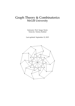 Graph Theory & Combinatorics