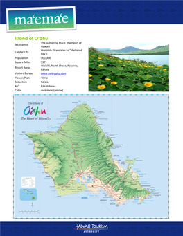 Island of O'ahu