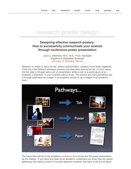 Research Poster Design