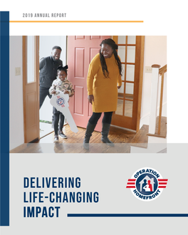Delivering Life-Changing Impact Strong, Stable, and Secure