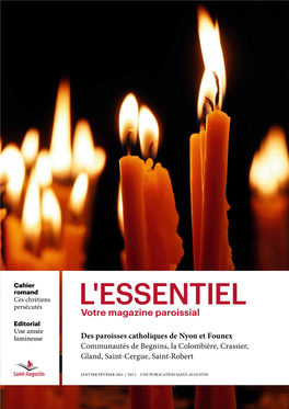 L'essentiel Des Paroisses Catholiques De Nyon Et Founex