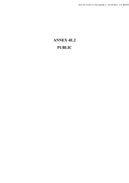 ANNEX 4E.2 PUBLIC Assad’S ‘Extraordinary Betrayal’ Led to Qaddafi’S Death: Report Page 1 of 3 ICC-01/11-01/11-216-Anx4e.2 03-10-2012 2/4 RH PT