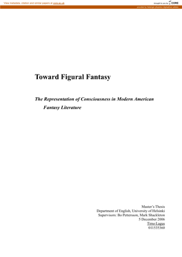 Toward Figural Fantasy