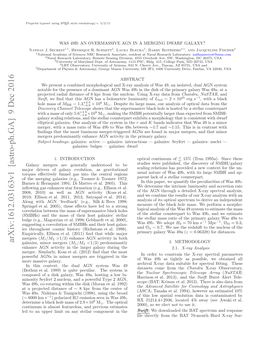 Was 49B: an Overmassive AGN in a Merging Dwarf Galaxy?