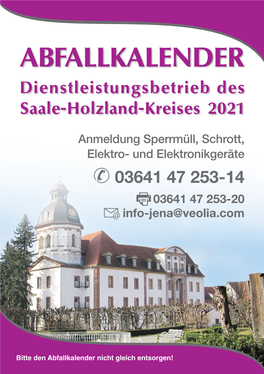 Abfallkalender 2021 Saale-Holzland-Kreis.Pdf