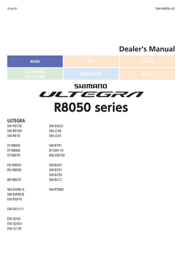 R8050 Series ULTEGRA SW-R9150 SM-EWC2 SW-R9160 SM-JC40 SW-R610 SM-JC41